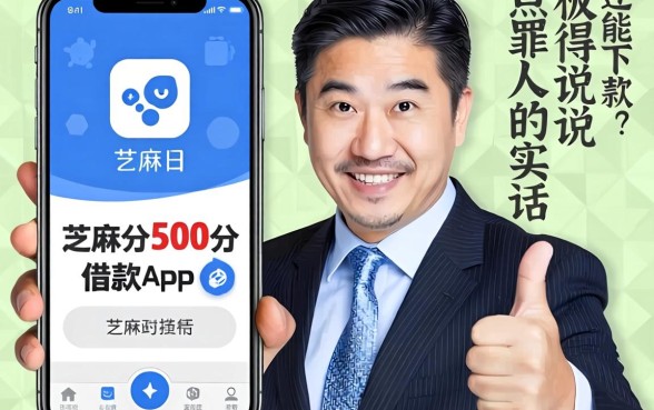 芝麻分500分借款app还能下款？老板说点得罪人的实话