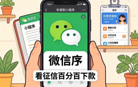 我翻遍了微信发现没有小程序,那些不看征信百分百下款的网贷app到底藏哪了