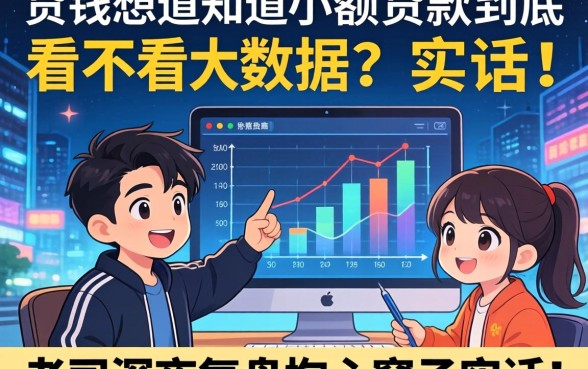 急需用钱想知道小额贷款到底看不看大数据？老司机深夜复盘掏心窝子实话！