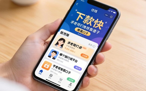 手头紧想借钱，手机上哪个银行或者平台能下款快？求老哥们推荐靠谱口子！