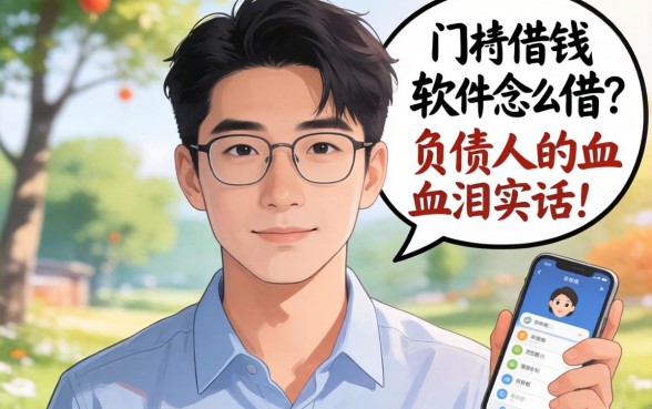 没有门槛借钱软件怎么借?一个负债人的血泪实话