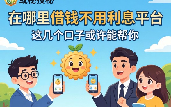 揭秘在哪里借钱不用利息的平台，这几个口子或许能帮你