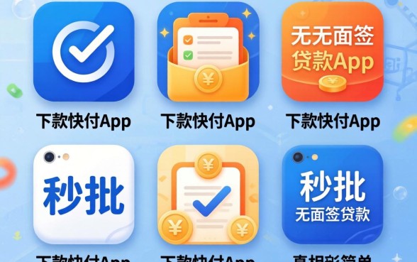 我试了5个下款快的app，发现秒批无面签贷款app的真相并不简单