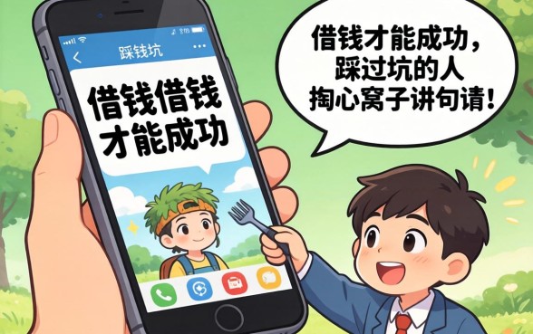 手机上怎样借钱才能成功?一个踩过坑的人掏心窝子讲几句