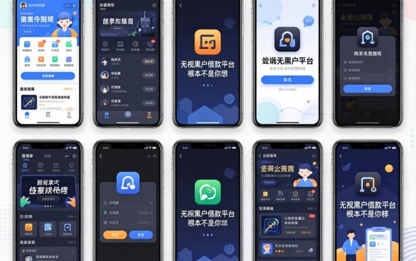 我实测了十几个平台，发现那些所谓的无视黑户借款平台根本不是你想的那样