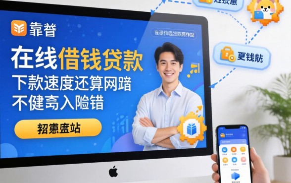 盘点几个靠谱的在线借钱贷款网站，下款速度还算不错