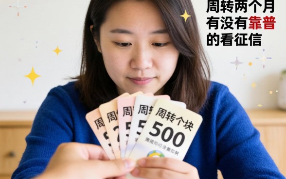 手头紧想借500块周转两个月,有没有靠谱不看征信的小贷推荐?