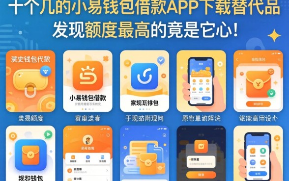 我试了十几个所谓的小易钱包借款app下载替代品,发现额度最高的竟是它
