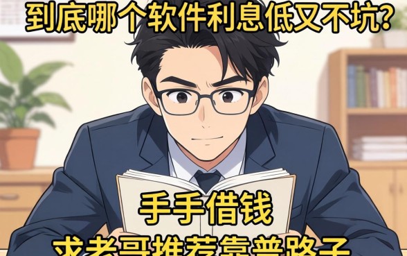 手头紧想借钱救急，到底哪个软件利息低又不坑？求老哥们推荐靠谱路子！