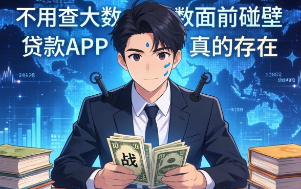 急需用钱却在大数据面前碰壁？不用查大数据的贷款app真的存在吗？有哪些靠谱平台值得信赖？
