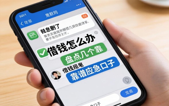 手机借钱信息删了怎么办？盘点几个靠谱应急口子