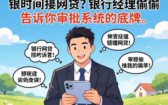 秒过有哪些网贷？银行经理偷偷告诉你审批系统的底牌