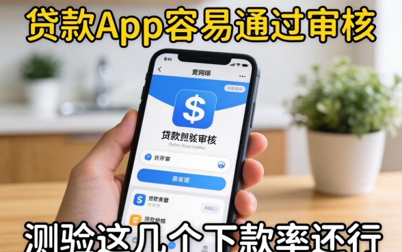 网上哪些贷款app容易通过审核？实测这几个下款率还行