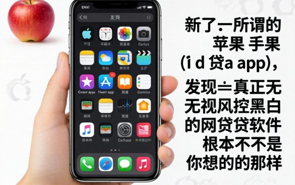 我试了所谓的苹果手机id贷app，发现真正无视风控黑白的网贷软件根本不是你想的那样