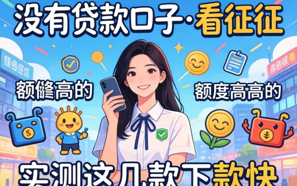 揭秘有没有贷款口子不看征信额度高的，实测这几款下款快