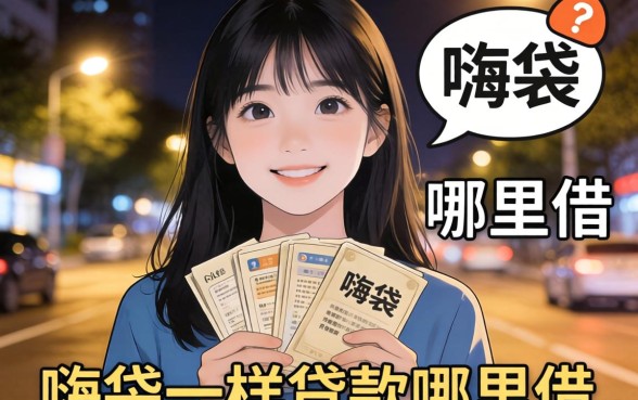 深夜急需用钱哪里借？类似嗨袋一样的贷款软件有哪些靠谱选择？