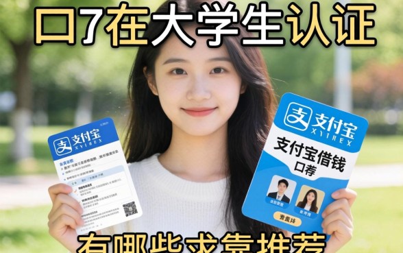 求助！大学生认证能在支付宝借钱的口子有哪些？求靠谱推荐！