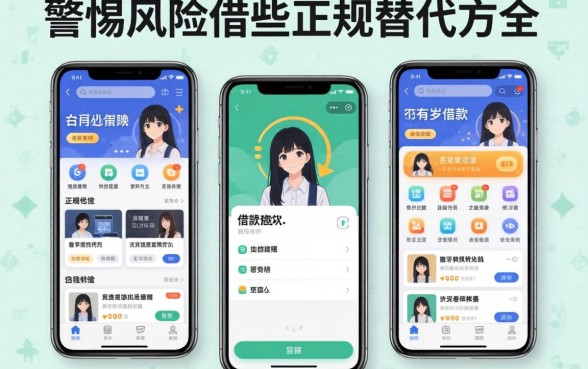 未满十八岁借款app有哪些？警惕风险与正规替代方案全解析