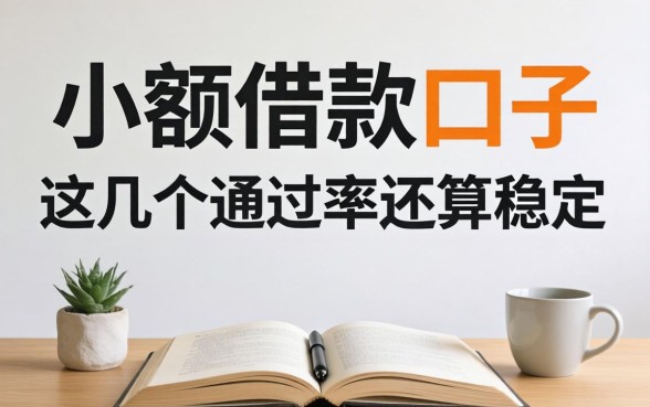揭秘2026小额借款的口子，这几个通过率还算稳定