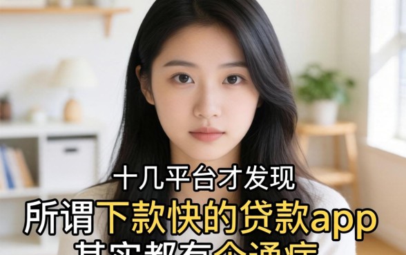 我试了十几个平台才发现，所谓下款快的贷款app其实都有个通病