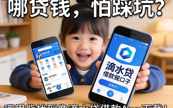 急需用钱却怕踩坑？哪里能找到像滴水贷借款app下载一样正规的借款口子？