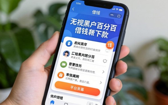 手机上哪里能借钱，汇总五个无视黑户百分百下款平台