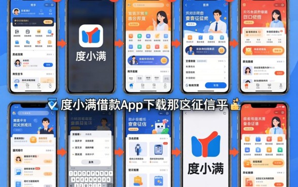 我试了十几个平台，发现度小满借款app下载和那些不查征信的口子区别在这里