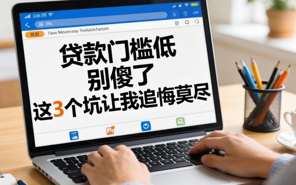网上贷款门槛低？别傻了，这3个坑让我追悔莫及