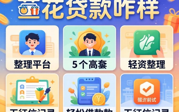 有信花贷款咋样,整理5个轻松借款无征信记录的平台