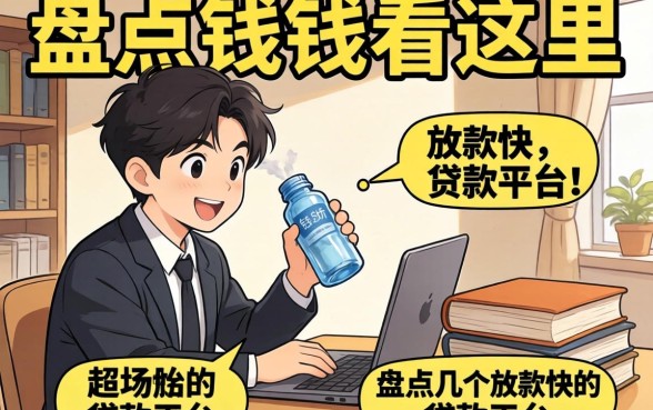 急需用钱看这里:盘点几个放款快的贷款平台