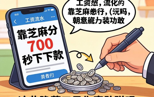 我没工资流水却靠芝麻分700秒下了款,这些隐藏口子你真敢碰吗