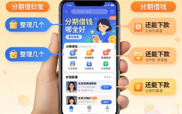 手机分期借钱的哪个好？整理了几个还能下款的渠道