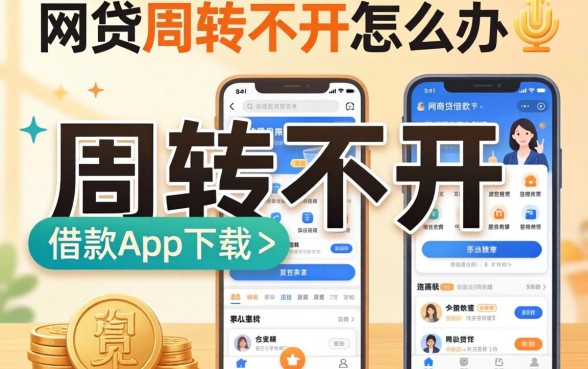 资金周转不开怎么办？类似网商贷借款app下载一样安全的贷款软件有哪些靠谱选择？