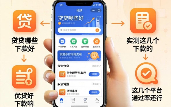 小贷app哪些好下款的？实测这几个平台通过率还行