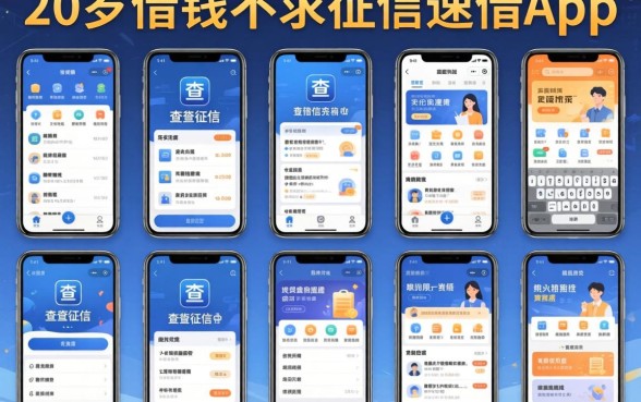 我试了十个所谓不查征信的平台,发现20岁借钱不求征信速借app背后的真相有点反常识