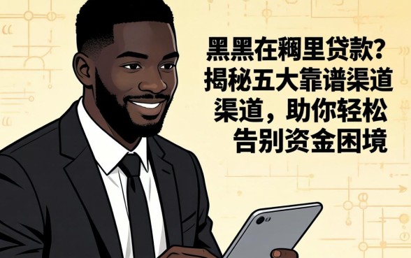 网黑在哪里可以贷款?揭秘五大靠谱渠道,助你轻松告别资金困境