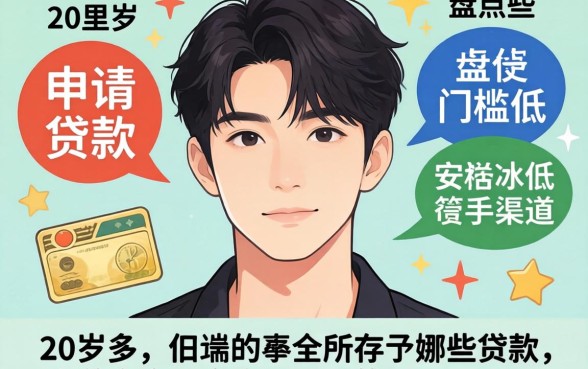没满20周岁能申请的贷款有哪些?盘点几个门槛低的渠道
