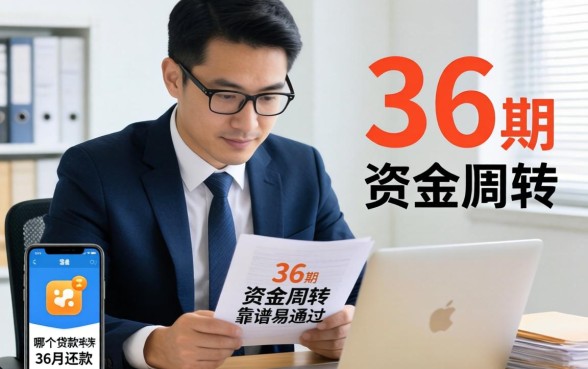 急需资金周转想分36期?哪个贷款软件可以分期36个月还款且靠谱易通过?