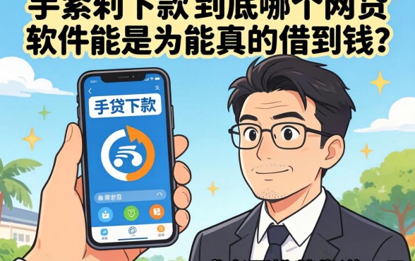 手头紧想下款，到底哪个网贷软件能真的借到钱？求老哥推荐靠谱口子！