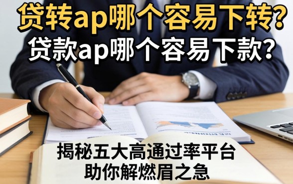 急需资金周转？贷款ap哪个容易下款？揭秘五大高通过率平台助你解燃眉之急