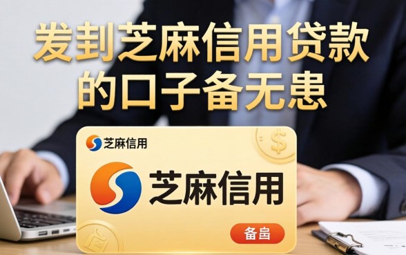 盘点几个用芝麻信用贷款的口子,有备无患