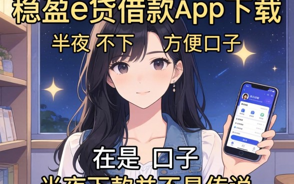 我试了像稳盈e贷借款app下载一样方便的口子，发现半夜下款并不是传说