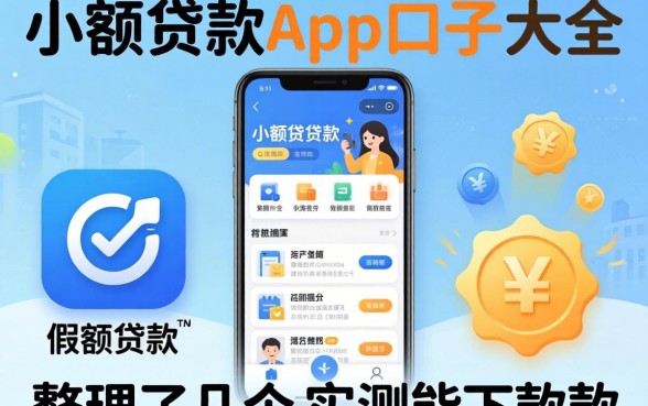 最新小额贷款app口子大全:整理了几个实测能下款的