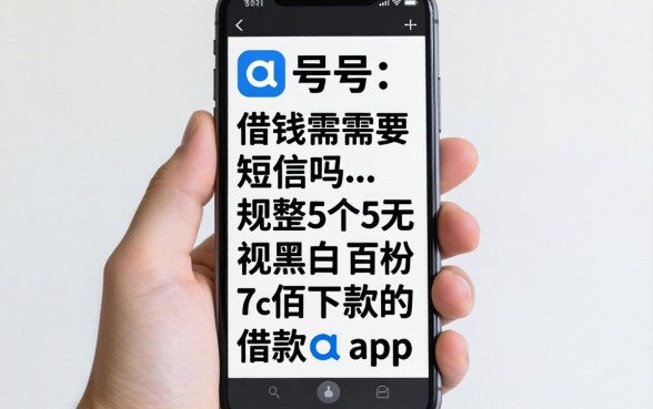 手机号借钱需要短信吗，规整5个无视黑白百分百下款的借款app