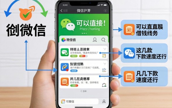 实测微信可以直接用的借钱软件有哪些,这几款下款速度还行