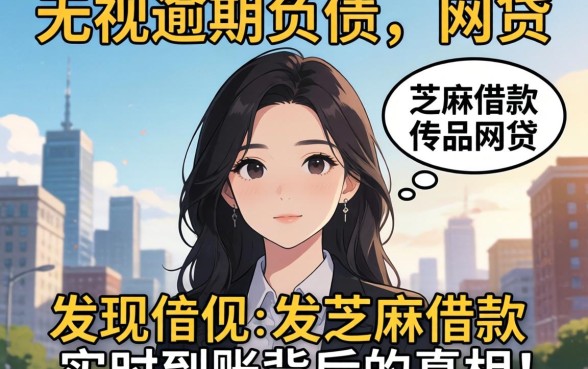 我试了那些无视逾期负债的网贷,结果发现芝麻借款实时到账背后的真相