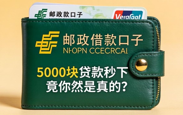 我试了几个像中邮钱包一样的借款口子，5000块贷款秒下竟然是真的吗