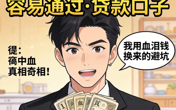 超级容易通过的贷款口子，我用血泪钱换来的避坑真相