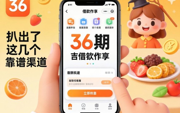 能分36期的借钱软件，我扒出了这几个靠谱渠道