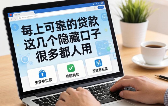 揭秘网上可靠的贷款，这几个隐藏口子很多人都在用